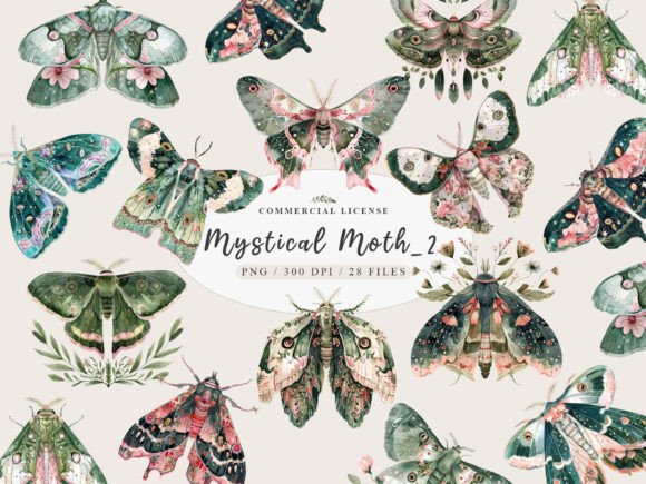 Download Magic Moth Clipart, Celestial Moth Png, - Moth Collection
