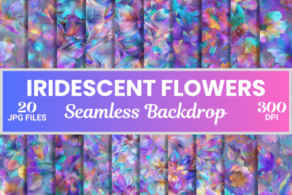 Download Iridescent Hologram Foil Digital Pattern - Holo Collection