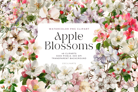 Download Apple Blossoms Cliparts - Blossoms Collection