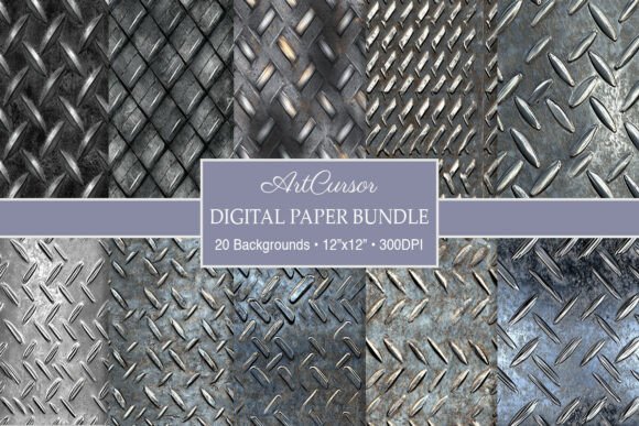 Download Silver Metal Plate Background Textures - Metal Collection