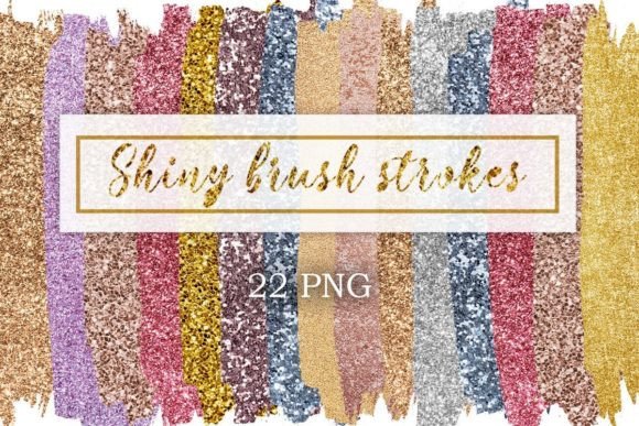 Download Shiny Brush Strokes Metallic Textures - Metal Collection