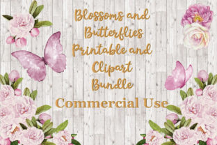 Download Blossoms and Butterflies Clipart Bundle - Blossoms Collection