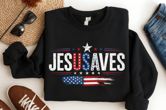 Download Jesus Saves Patriotic Shirt PNG - Premium Resources