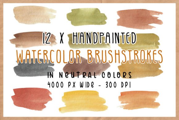 Download Watercolor Brush Strokes Neutral Colors - Neutral colors Collection