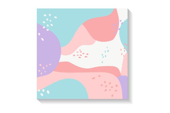 Download Wave Pastel Square Background - Square background Collection