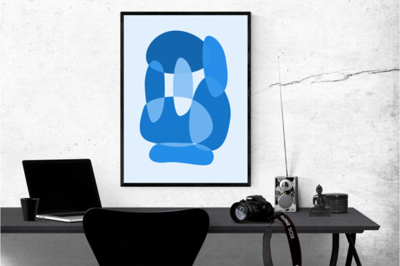Download 6 Art Graphic Prints - Rocks on a Beach - Graphic prints Collection